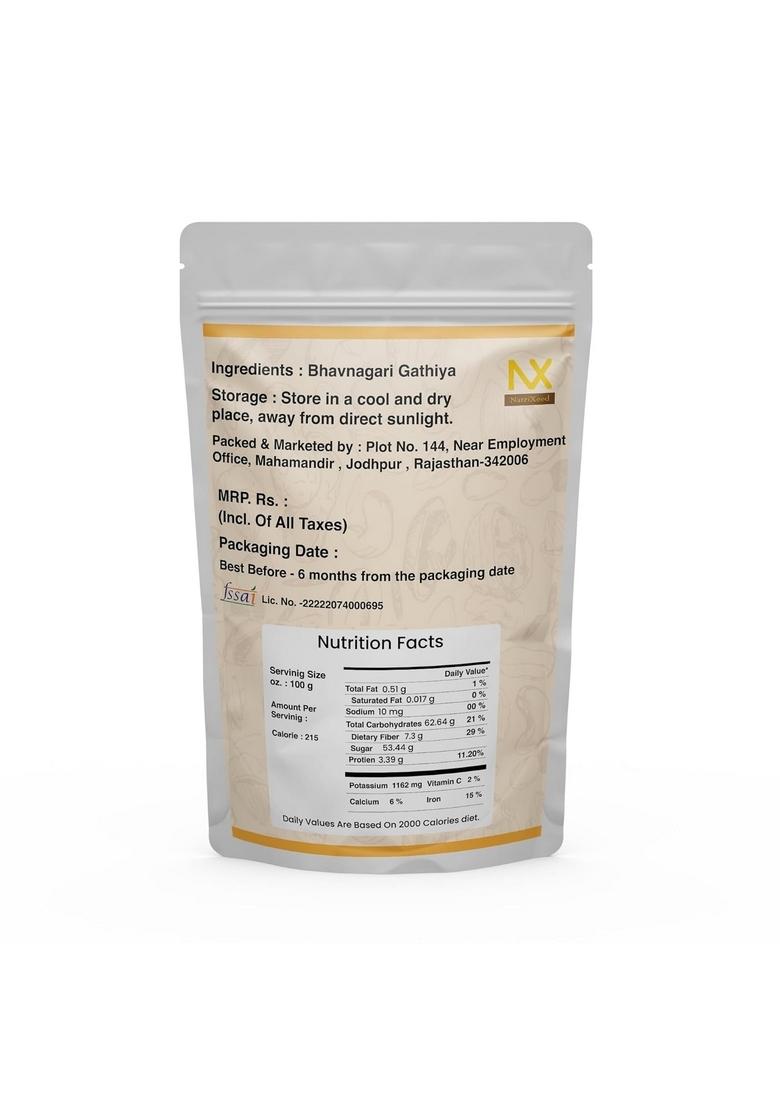 NatriXeed Bhavnagari Gathiya 1kg | Non