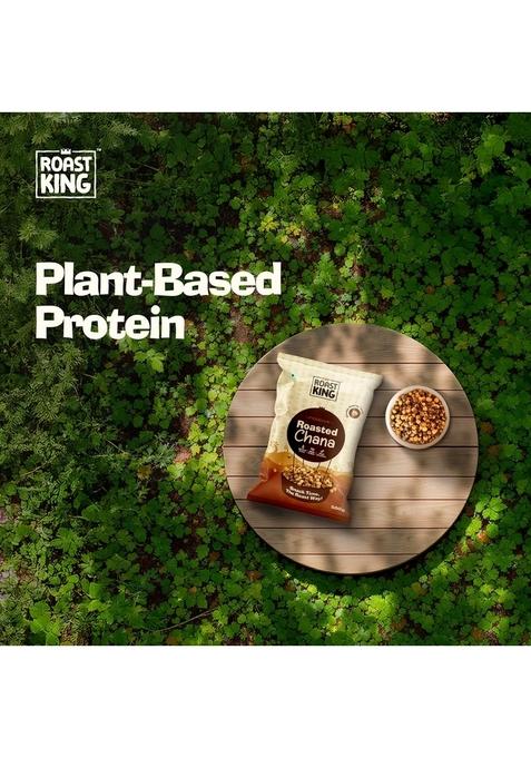 ROAST KING Healthy Crunchy Roasted Chana | The Way 500g Gluten Free Snack with High Protein & Fiber