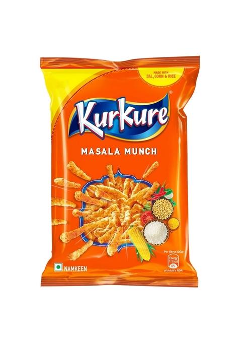 Kurkure Namkeen - Masala Munch, 75g/78g/82g/84.9G (78G+6.9G)/90g (Weight May Vary)
