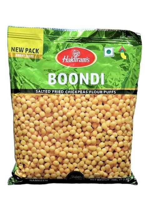 Haldiram's Delhi Boondi Plain,(200 gram+10 gram/20 gram Extra) 220 gram/210 gram[weight may vary]