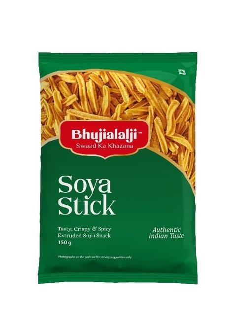 BHUJIALALJI Soya Sticks (pack of 1) 150g | snacks Namkeen savoury chips All time favourite indian snacks/Namkeen Ready to eat Crispy & Light snacks.