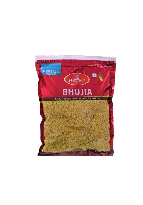 Haldiram's Delhi Bhujia Masala Crispy Crunchy Traditional Namkeen Mildly Spiced Flavorful Made with All Natural Ingredients 400g