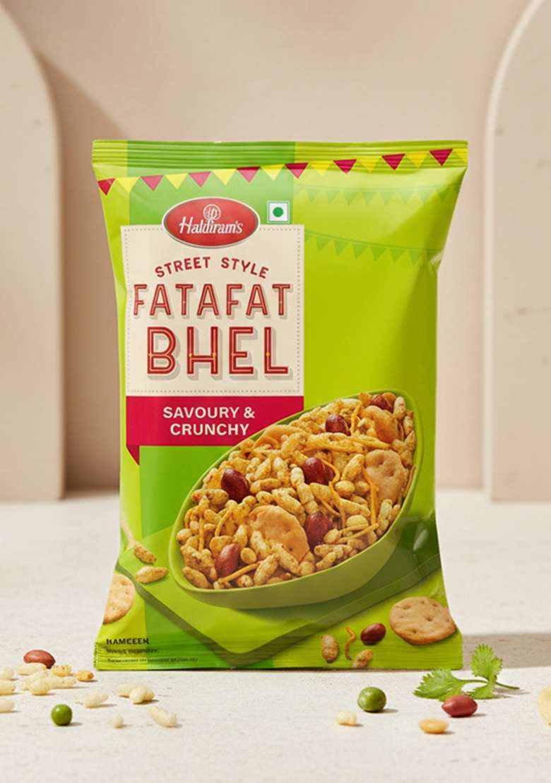 Haldirams Fatafat Bhel, 150g - Indya