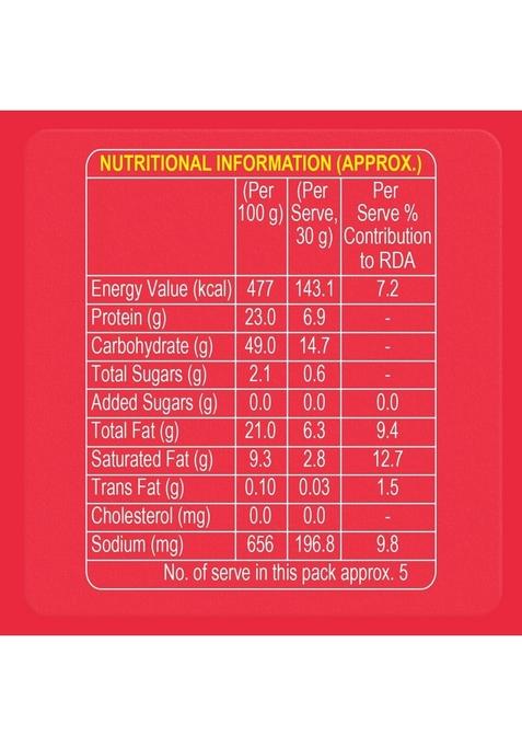 CRAX Moong Dal Namkeen 160g/171g ||Crunchy & Spicy Bhujia Snack|Indian Namkeen|Spicy Tadka|Social Gatherings,Fun Snack|Crunchy Gourmet Snacks for Parties,Drinks,Tea Coffee|100% Vegetarian (Weight may vary)