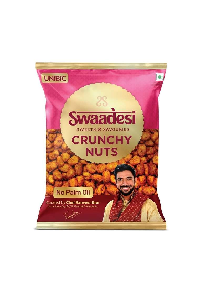Unibic Swaadesi No Palm Oil Crunchy Nuts 200gm - Indya