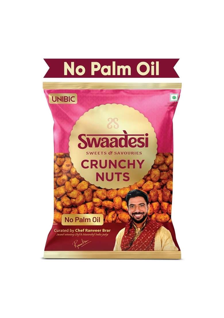 Unibic Swaadesi No Palm Oil Crunchy Nuts 200gm - Indya