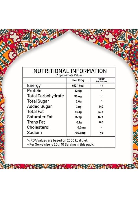 Haldiram's Long Sev | Crispy & Crunchy Traditional Made with All Natural Ingredients Lightly Spiced Flavorful Perfect Topping for Foods |200 gms