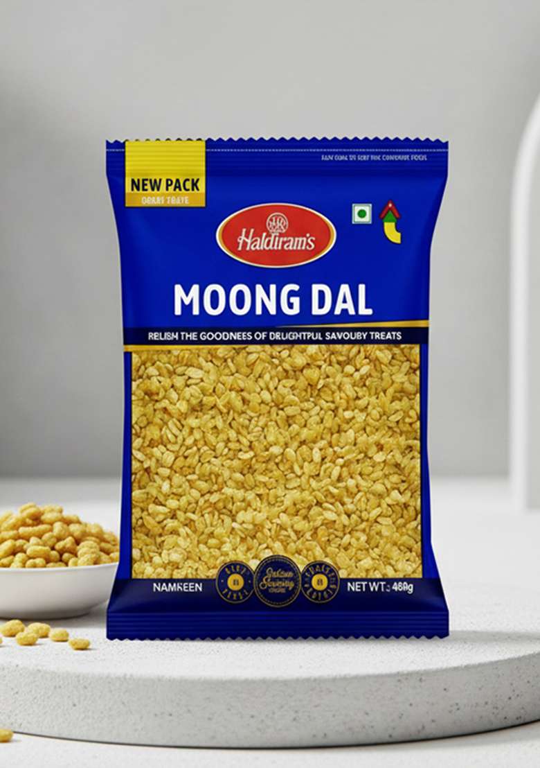 Haldirams Namkeen - Moong Dal, 400 gram - Indya