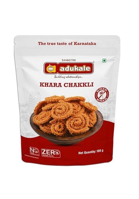 Adukale Khara Chakkli | Traditional South Indian Snack Spicy & Crunchy| No Palm Oil or Preservatives 180g