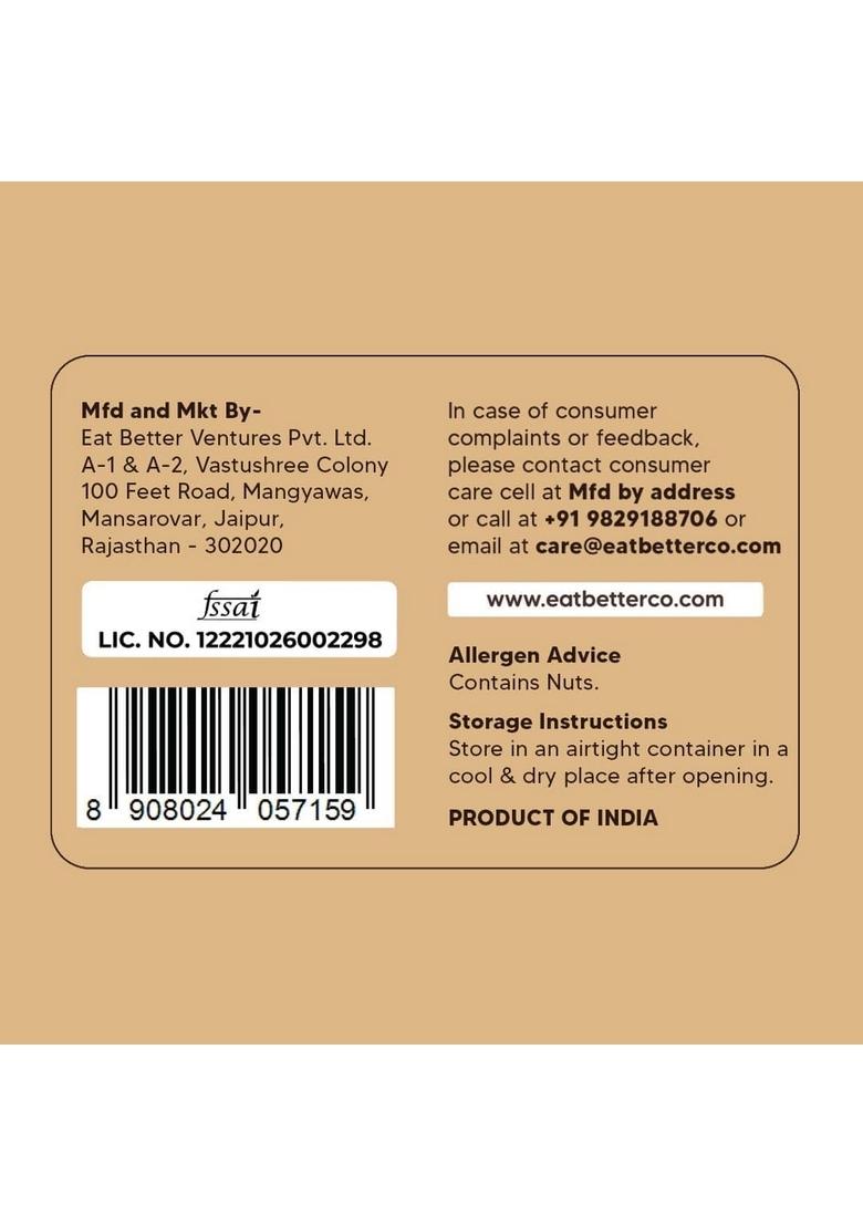 EAT BETTER CO Millet Namkeen Chilli Garlic Chatpata, Healthy Snack Roasted, Not Fried | No Palm Oil Replacement of Chips & Bhujia 100 grams