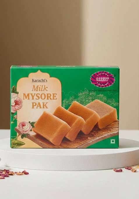 Karachi Bakery Mysore Pak, 400g | Indian Mithai Classic Flavour Melts in Mouth