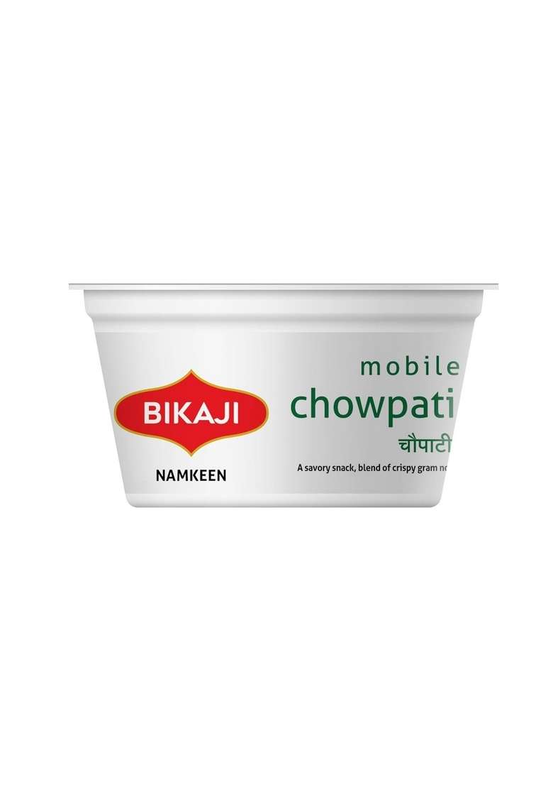 Bikaji Chowpati Bhelpuri | 110g Pack Bhel Savoury Blend of Gram Noodles, Pulses & Peanuts Chaat Lover