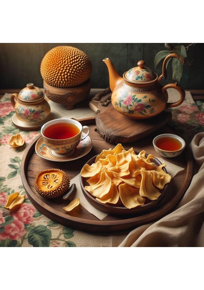 FLAVORS OF KERALA (FOK) | Premium Jackfruit Chips Crispy, Tasty, Namkeen Snack Wafers 400 Grams