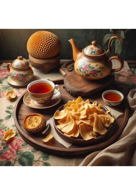 FLAVORS OF KERALA (FOK) | Premium Jackfruit Chips Crispy, Tasty, Namkeen Snack Wafers 400 Grams