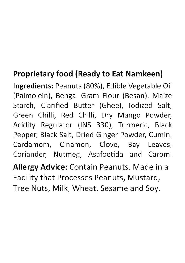 Lal Masala Peanuts 150g | Rich source of Protein Plantain Based Snack in Dietary Fibre Healthy