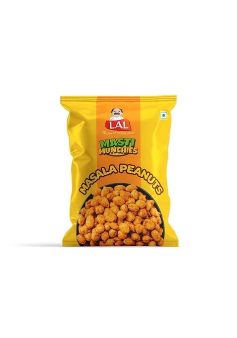 Lal Masala Peanuts 150g | Rich source of Protein Plantain Based Snack in Dietary Fibre Healthy