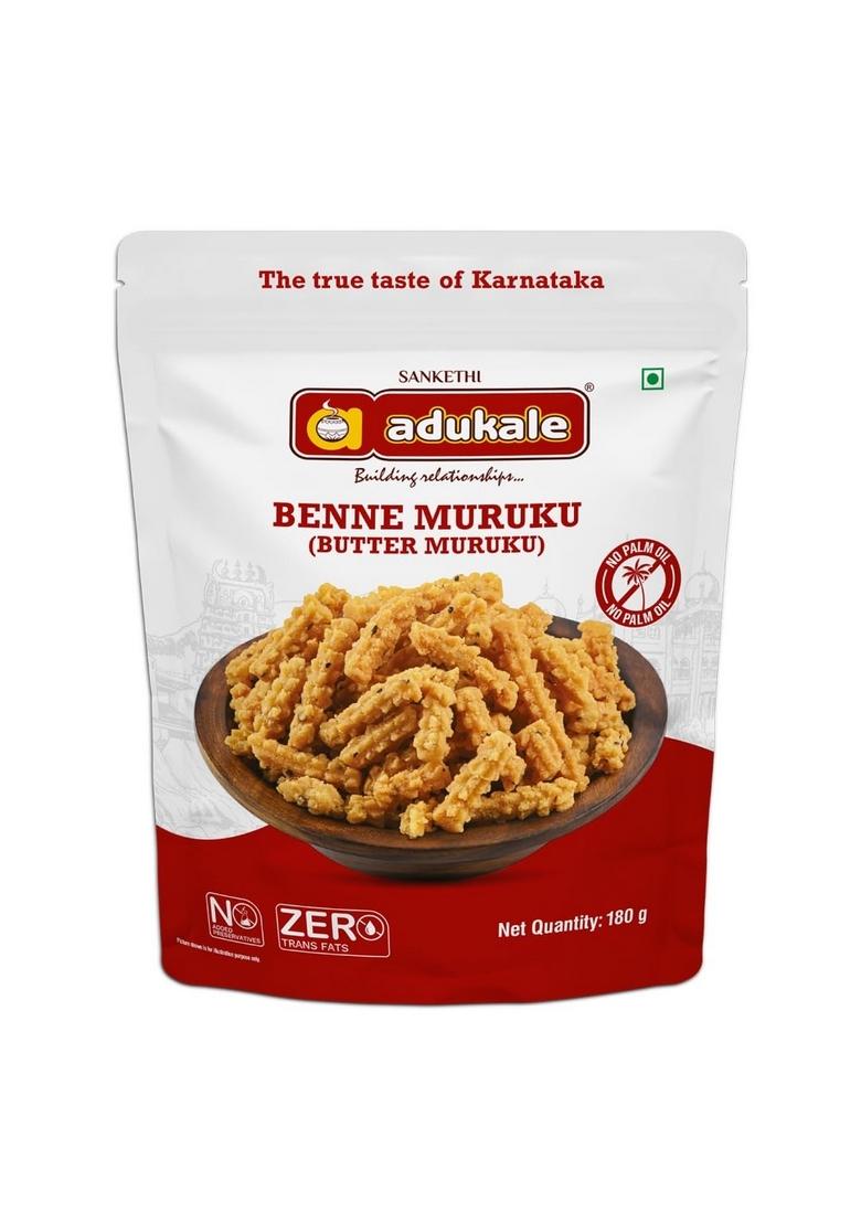 Adukale Benne Muruku | South Indian Snacks No Palm Oil 180g
