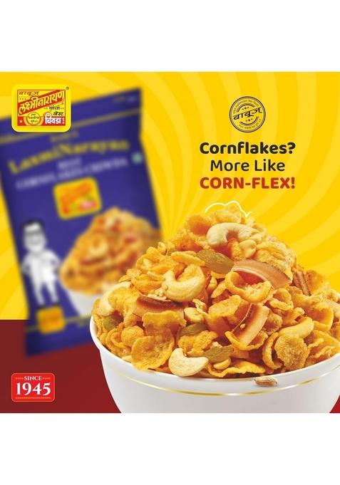 BABUS LAXMINARAYAN Fresh & Delicious Cornflakes Chiwda (1 Count)_500Gm