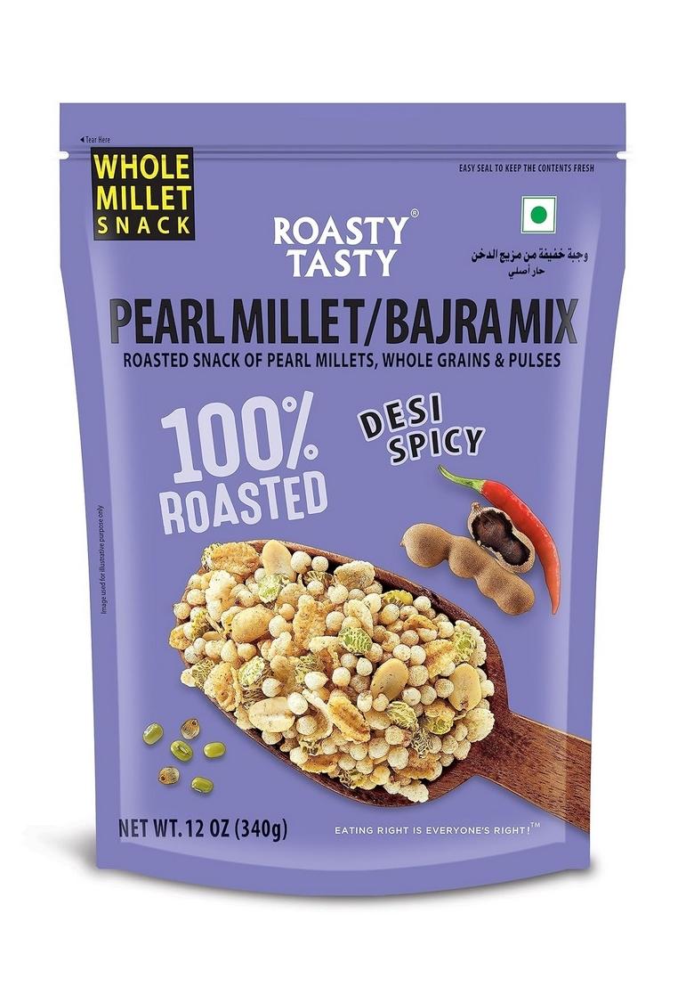 Roasty Tasty Bajra Mix Desi Spicy | Healthy Snacks