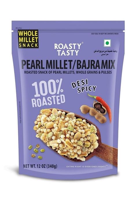 Roasty Tasty Bajra Mix Desi Spicy | Healthy Snacks