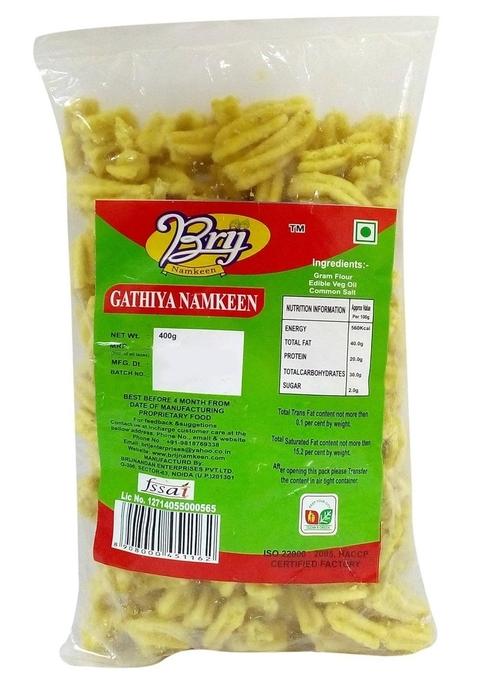 Brij Gathiya Namkeen, 400g Pouch