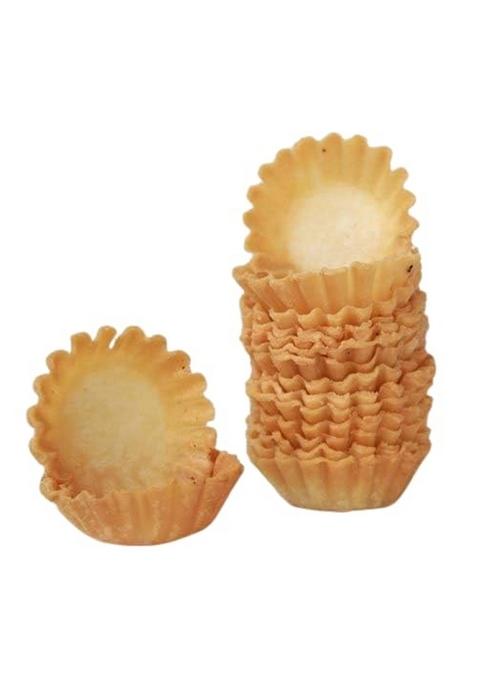 ORGANIC UNCLE Basket Chat Puri/Delhi Puri (30 Pcs, Plain)