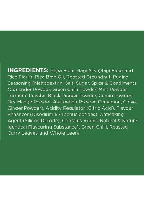 Open Secret Millet Namkeen Lemon Pudina | Baked Healthy Snack High Fiber, Protein 100g