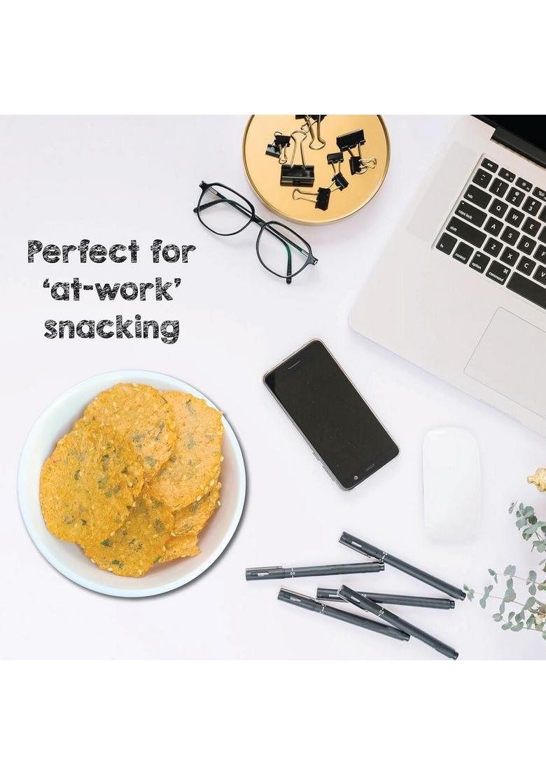 SelfCare By Suman Agarwal Baked Masala Crisps Pack of 1 100g | Healthy