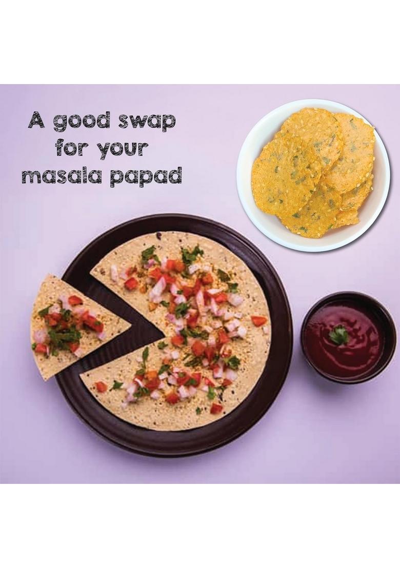 SelfCare By Suman Agarwal Baked Masala Crisps Pack of 1 100g | Healthy