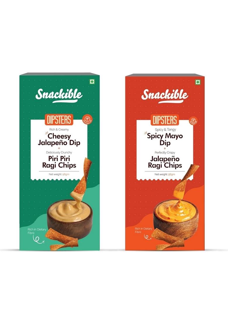 Snackible MU(N)CH BETTER Dipsters Chips & Dip