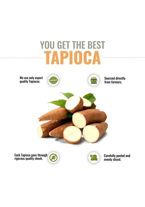 FLAVORS OF KERALA | Premium Tapioca Chips, 400g Crispy, Fresh, Gluten-Free Snack with Irresistible Crunch