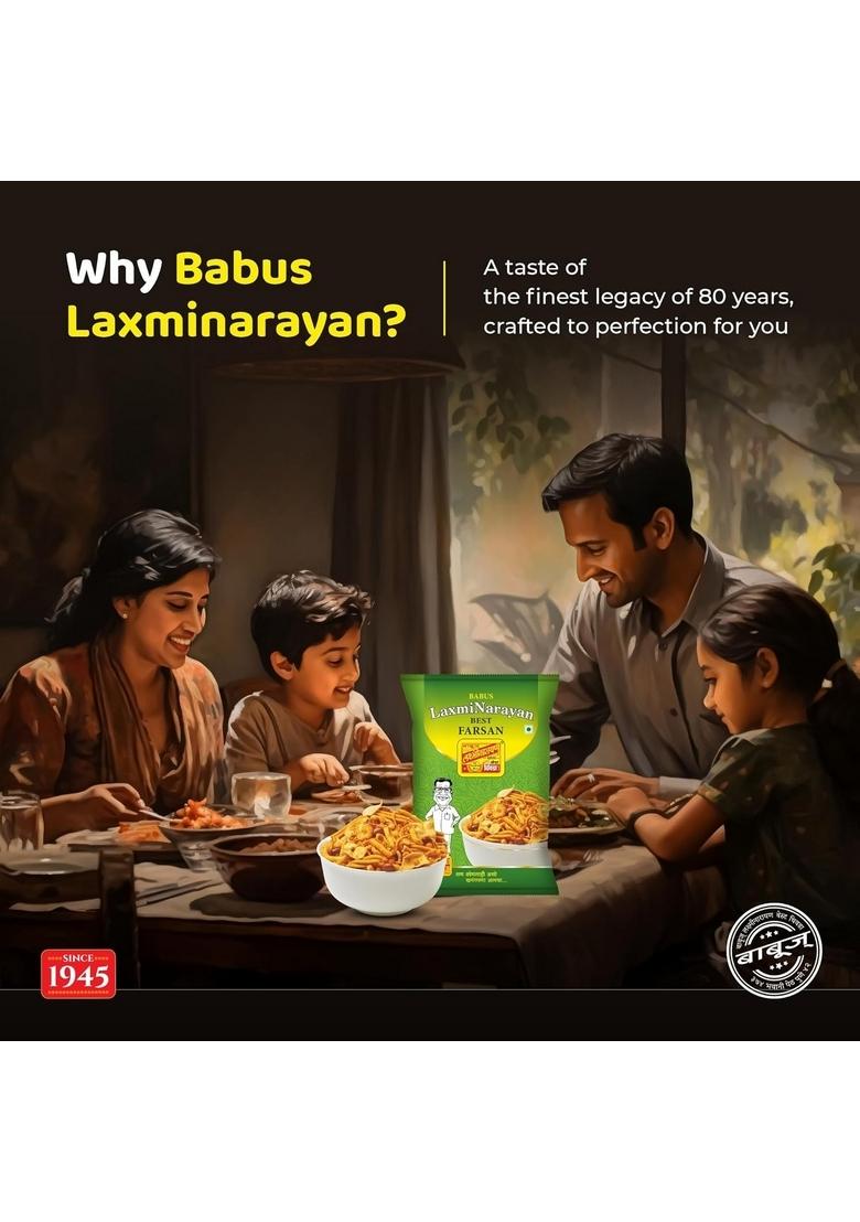 BABUS LAXMINARAYAN Fresh & Delicious Best Farsan (1 Count)_500Gm