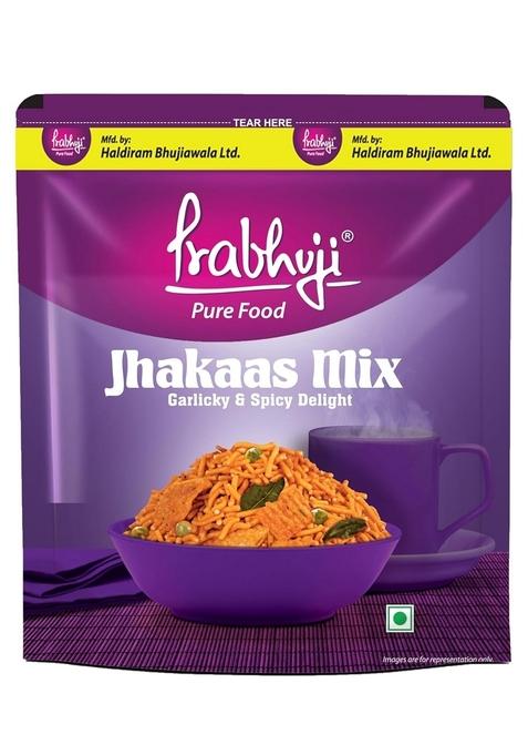 Prabhuji Garlicky & Spicy Delight Jhakaas Mix, 350g Pouch