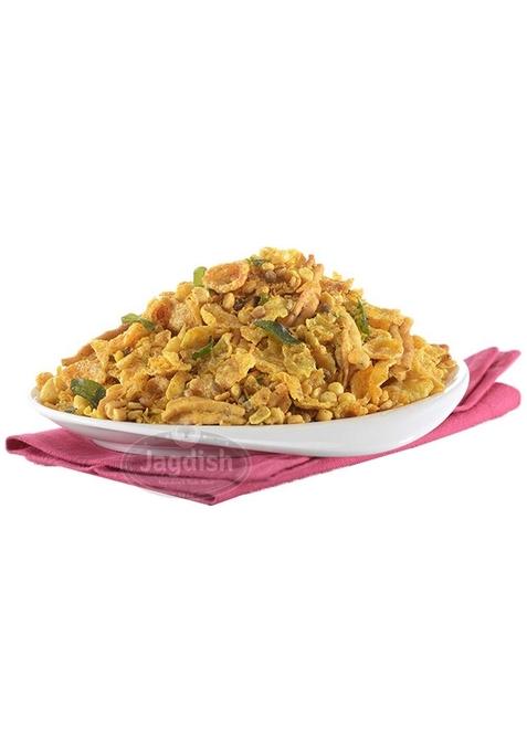 Jagdish Farshan Rajwadi Mixture (Pack of 2) 250g Each | Delicious Chevdo Namkeen Snack Crunchy Indian Ready to Eat Office Snacks