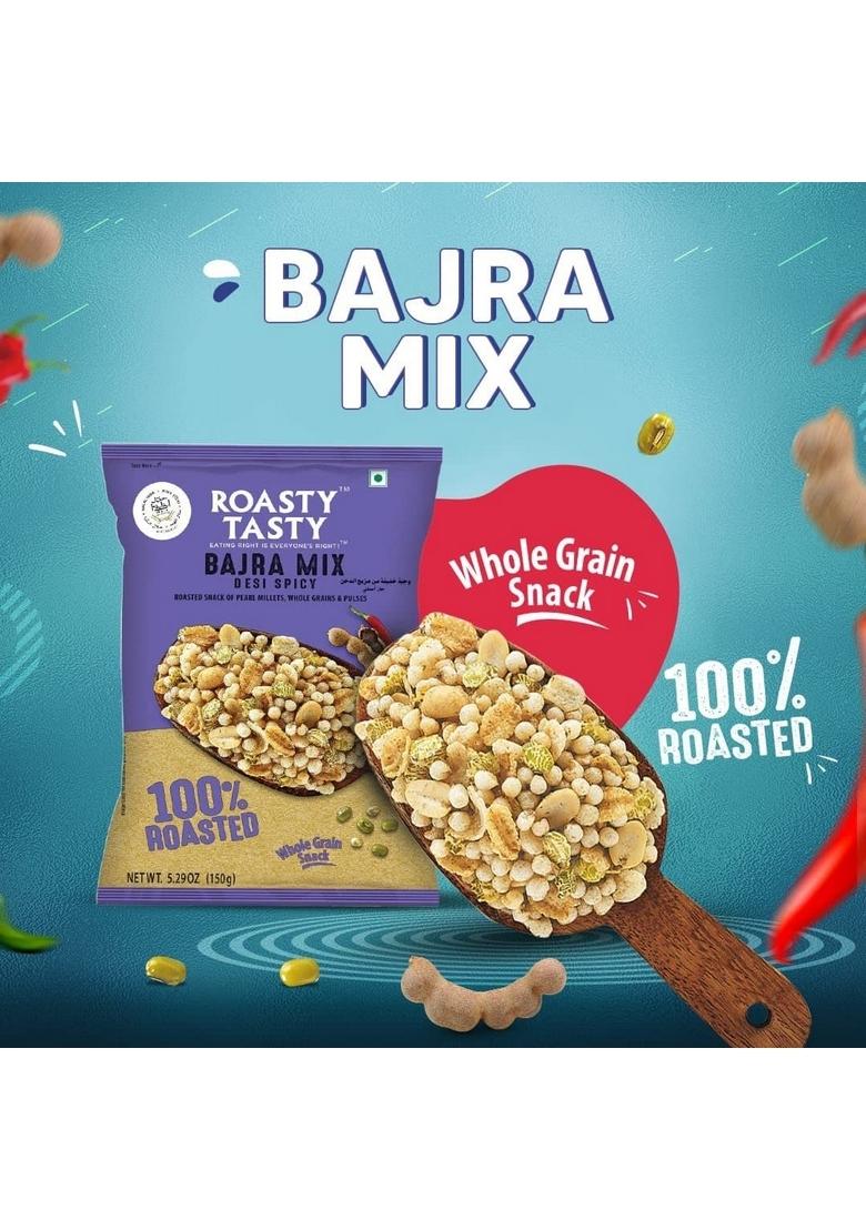 Roasty Tasty Bajra Mix Desi Spicy | Healthy Snacks