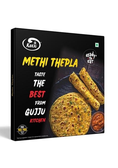 Kekri Methi Thepla 10 pcs 240g with Free Pickle