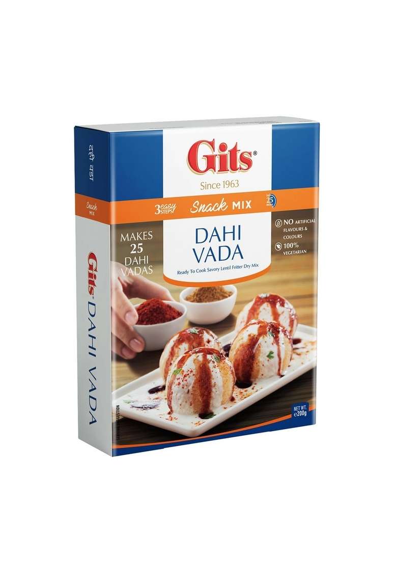 Gits Instant Dahivada Snack Mix, 200g - Indya