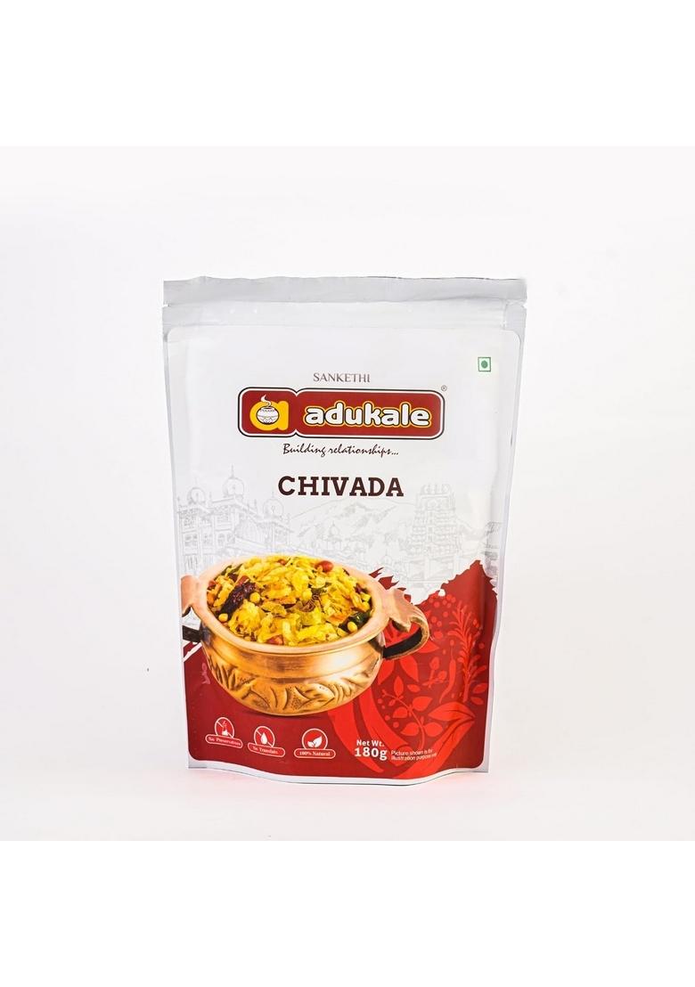 Adukale Chivada Avalakki | South Indian Snacks No Palm Oil 180g Pack