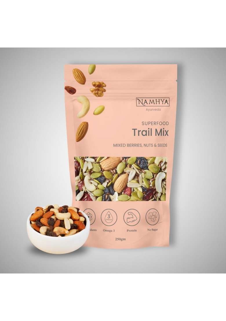 Namhya Dry Fuit Mix High Protein & Fiber-Rich: A nutrient-dense Trail that supports energy, muscle health, and digestion ideal for active individuals growing children. - Indya