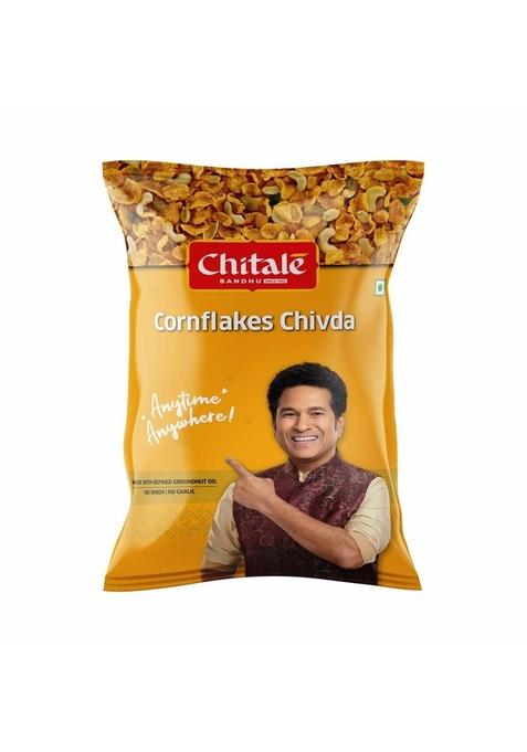 Chitale Bandhu Cornflakes Chivda, 400gm (Pack of 2-200gm Each)