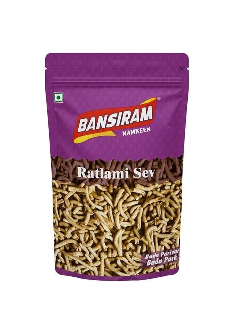 BANSI RAM Bansiram Namkeen | Ratlami Sev Traditional Spicy Authentic Snack Crispy & Flavorful Ready to Eat 400g Pack