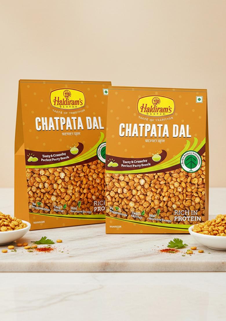 Haldiram's Nagpur Chatpata Dal, 400 g (200 x Pack of 2)