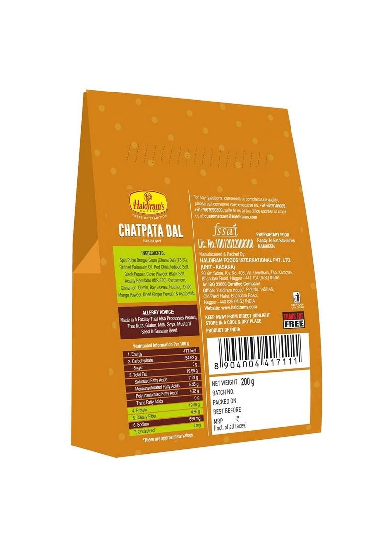Haldiram's Nagpur Chatpata Dal, 400 g (200 x Pack of 2)