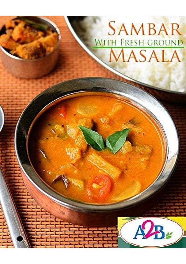 A2B Adyar Anand Bhavan Sweets and Snacks South Indian Special Sambar Powder (Pack of 4 * 100 GM)