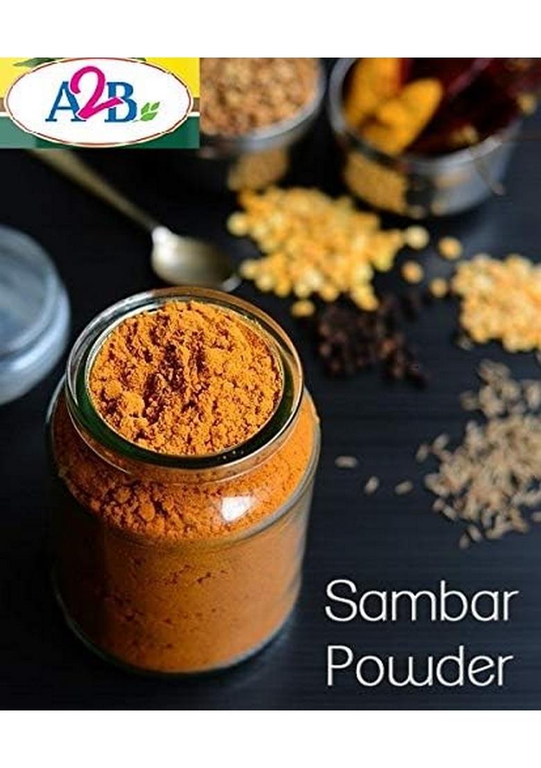 A2B Adyar Anand Bhavan Sweets and Snacks South Indian Special Sambar Powder (Pack of 4 * 100 GM)