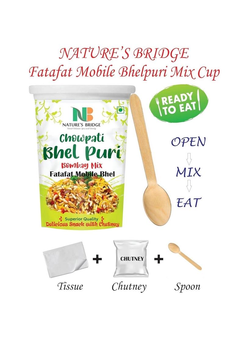 Nature's Bridge Instant and Delicious Bhel Puri Cup
