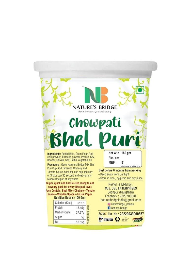 Nature's Bridge Instant and Delicious Bhel Puri Cup