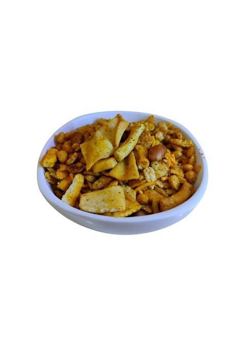 KUNDAN NAMKEEN Super Mixture Crispy & Crunchy Spicy Snacks Indian Mixture, Pack of 1