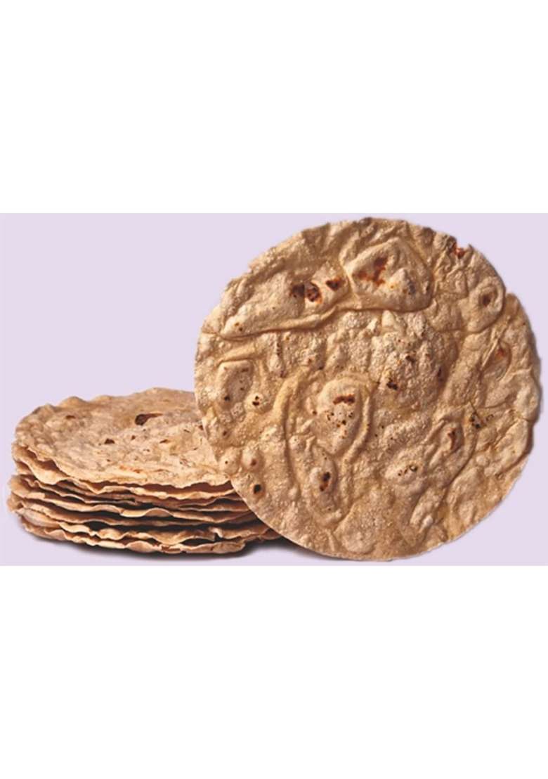 ATHARV HOME MADE PRODUCTS - KHADAK JOWAR (JOLADA) ROTI I Ready to Eat Pack of 2 (10Pc Each Box) 600 Gram I100% Organic Hi Fiber, Gluten Free - Indya