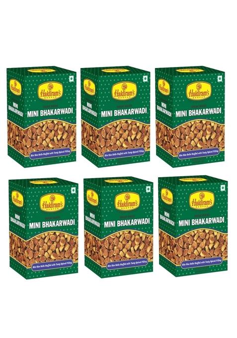 Haldiram's Nagpur Mini Bhakarwadi (200 gm) - Pack of 6